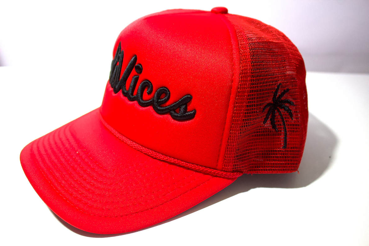 Orange Halloween Trucker Caps