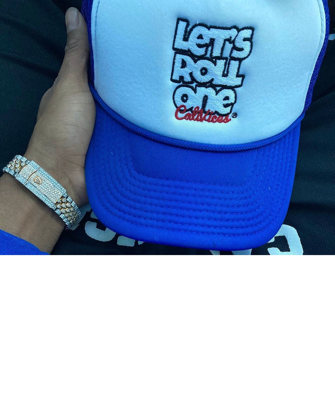 Blue Royal Trucker / Hoodie combo