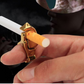 Gold Cigarette Herb Ring Holder