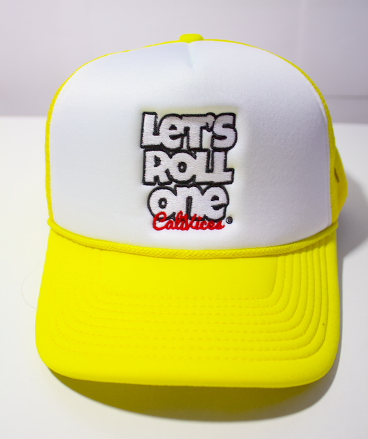 Yellow Roll One Trucker Cap